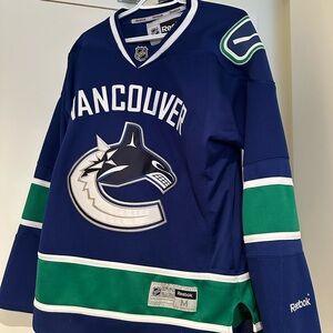 Reebok Vancouver Canucks Blue Jersey